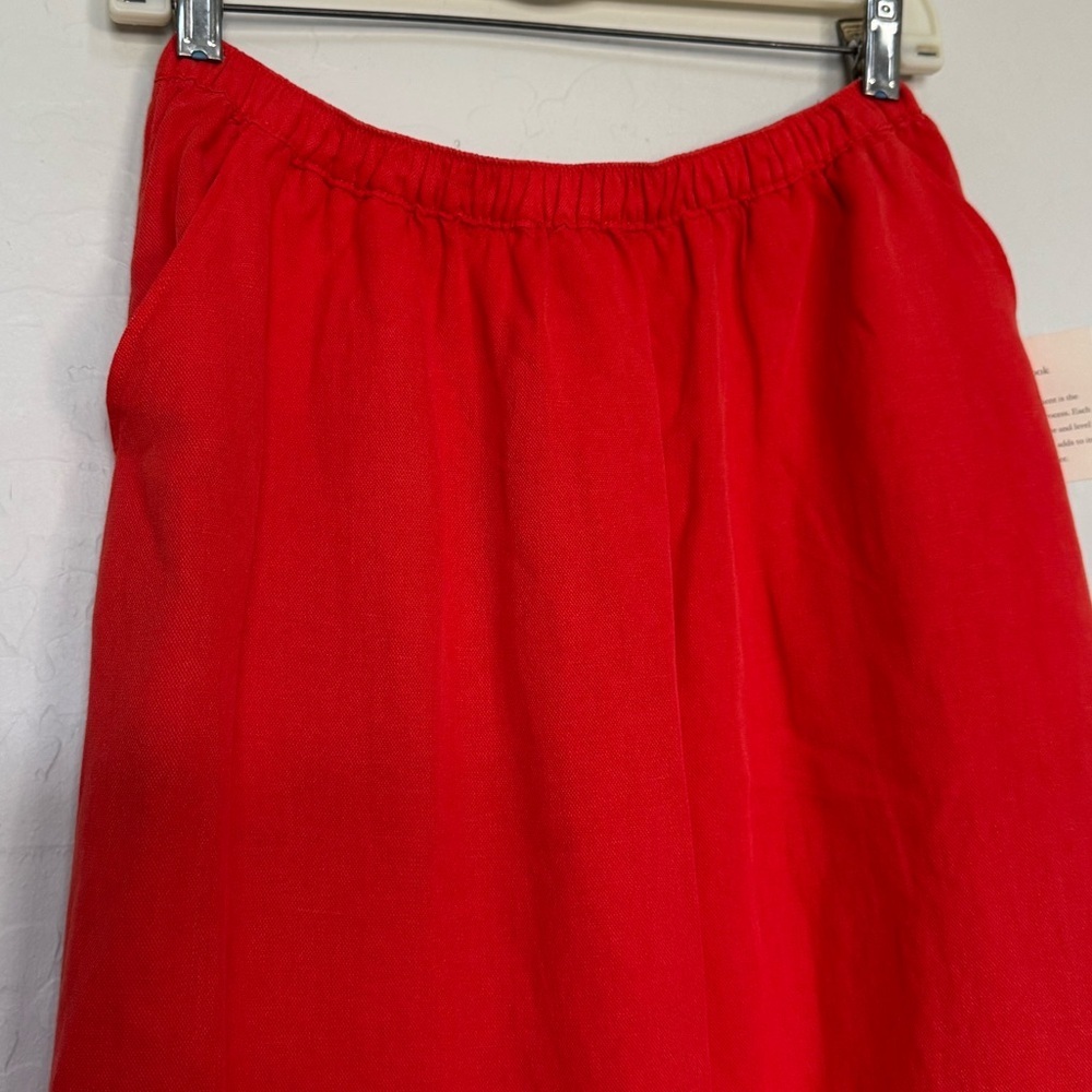Calypso St. Barth linen midi skirt size small NWT - Picture 3 of 10